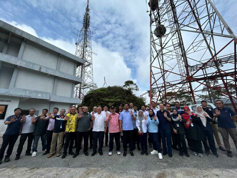 Pembinaan Stesen Pemancar  MYTV Gunung Telapak Buruk Manfaatkan 1.2 Juta Penduduk